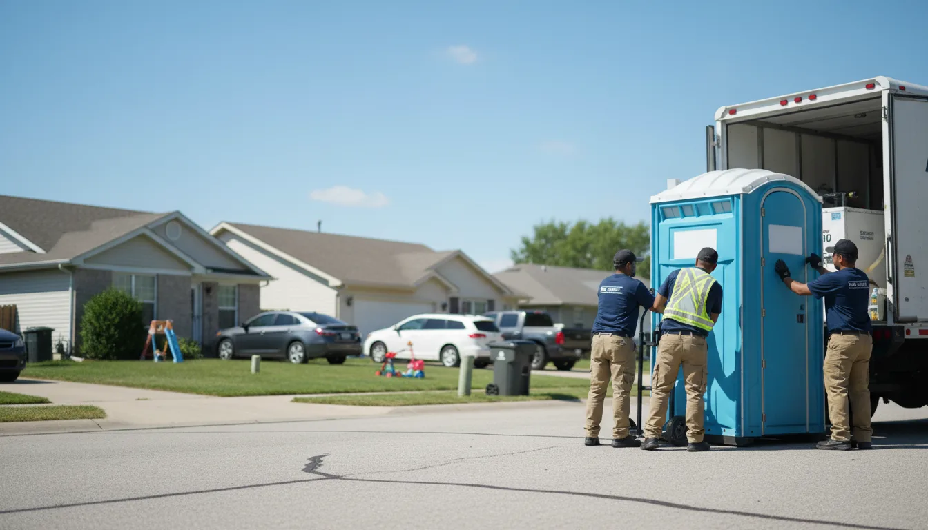 Standard Porta Potty Rentals in Wakarusa, IN near me